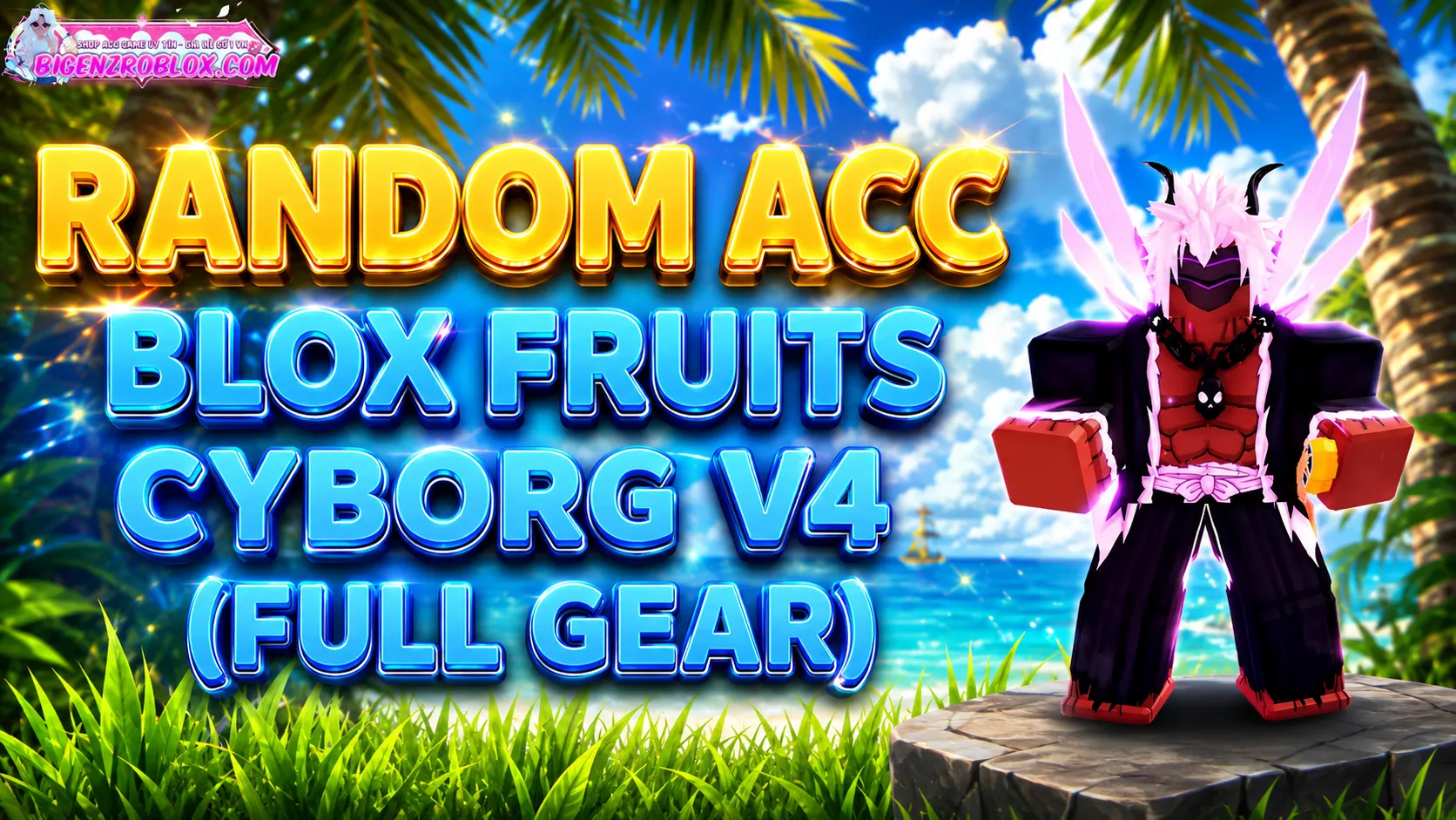 Cyborg V4 (FULL GEAR) 100k